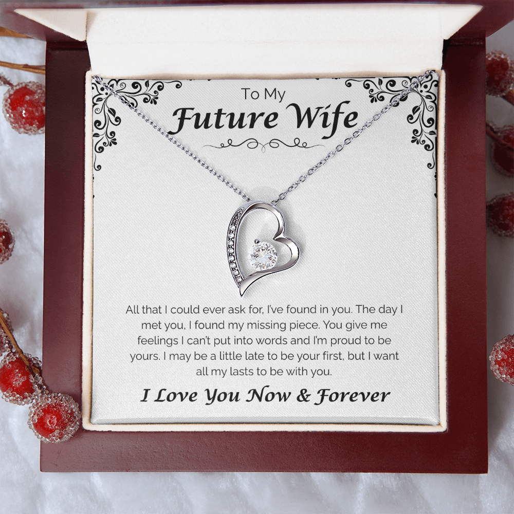 To My Future Wife — Found in You, Forever Love Necklace