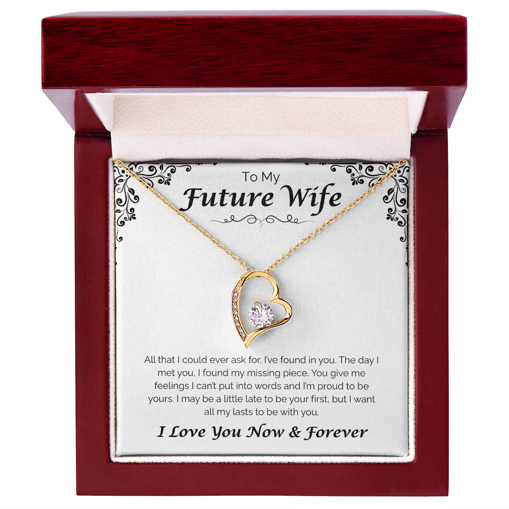 To My Future Wife — Found in You, Forever Love Necklace