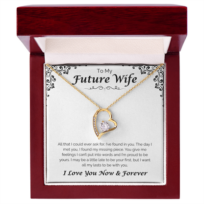 To My Future Wife — Found in You, Forever Love Necklace