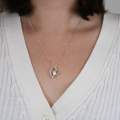 To My Incredible Mom — The Heart That Raised Me, Forever Love Necklace