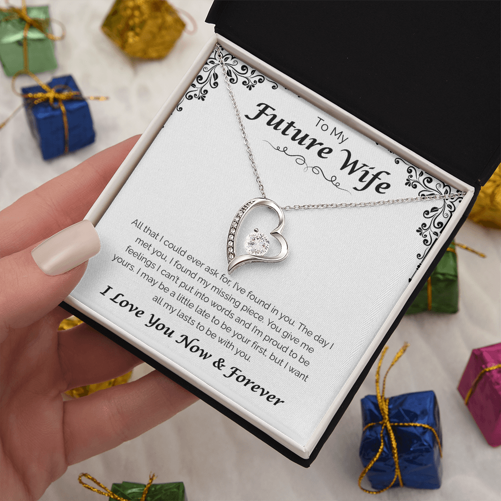 To My Future Wife — Found in You, Forever Love Necklace